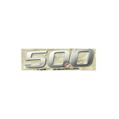 آرم عدد 500 دریچه بغل FH500 مات طرح اصلی
