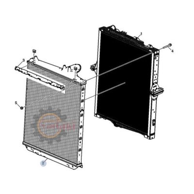 رادیات اینتر کولر رنایی FH500 یا FH4